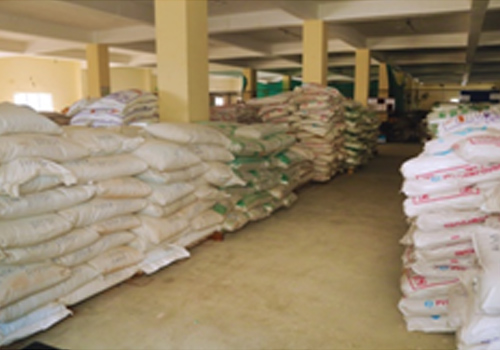 Raw Material Storage Area